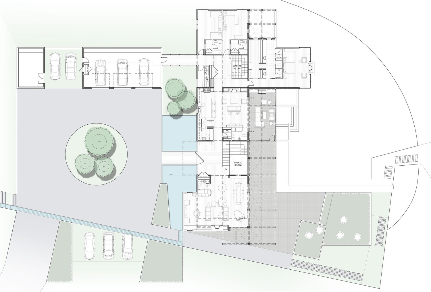 Main Level Plan Colored